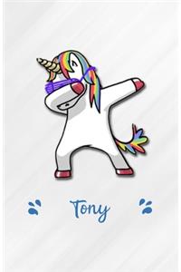 Tony A5 Lined Notebook 110 Pages