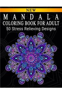 Mandala Coloring Book For Adult