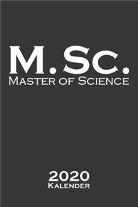 Master of Science Kalender 2020