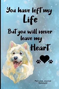 Pet Loss Journal Samoyed