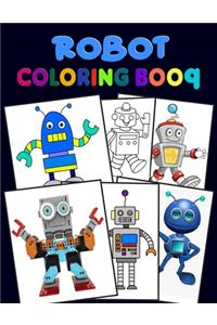 Robot Coloring Booq.