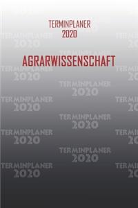 Terminplaner 2020 Agrarwissenschaft