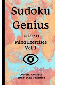 Sudoku Genius Mind Exercises Volume 1