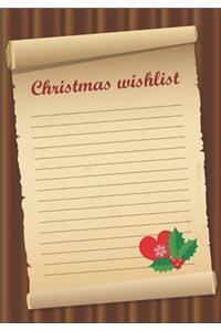 Christmas List Journal Planner