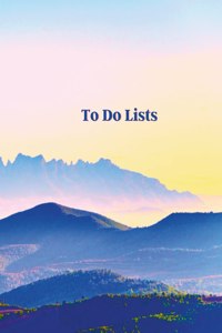 To Do Lists