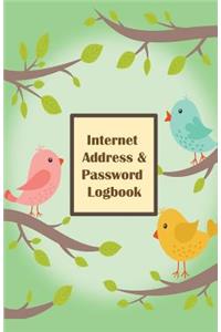 Internet Address & Password Logbook
