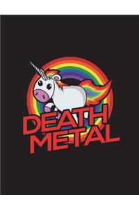 Death Metal Notebook - College Ruled
