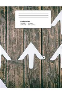 Arrows Composition Book - Arrows Always Point The Way