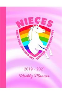 2019 - 2021 Weekly Planner
