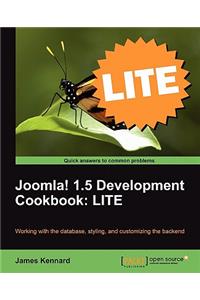 Joomla! 1.5 Development Cookbook Lite