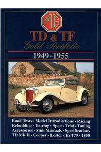 M. G. TD and TF Gold Portfolio 1949-55