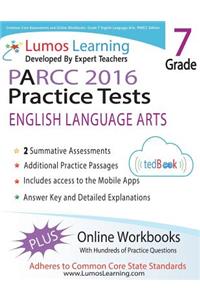 Common Core Assessments and Online Workbooks: Grade 7 Language Arts and Literacy, Parcc Edition: Common Core State Standards Aligned