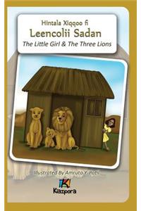 The Little Girl and The Three Lions - Afaan Oromo Children's Book