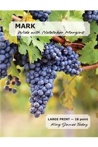 MARK Wide with Notetaker Margins