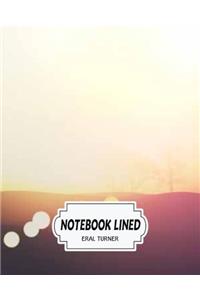 Notebook Lined Sunburst: Notebook Journal Diary