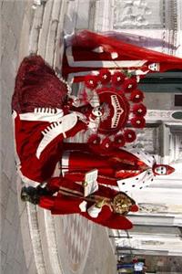 Red Carnival Outfits in Venice, Italy Journal