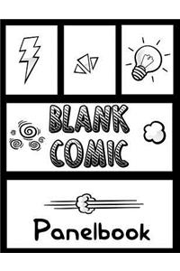 Blank Comic Panelbook