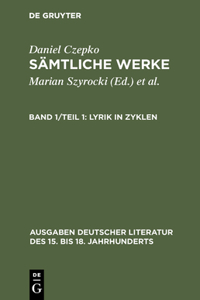 Lyrik in Zyklen