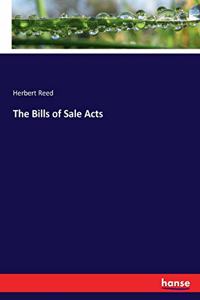 The Bills of Sale Acts