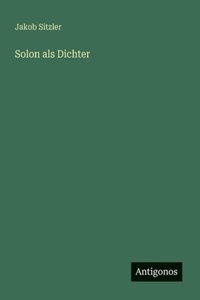 Solon als Dichter