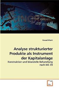 Analyse strukturierter Produkte als Instrument der Kapitalanlage