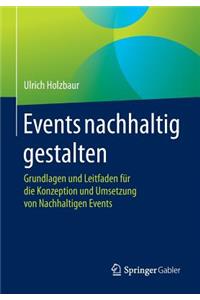 Events Nachhaltig Gestalten