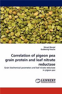 Correlation of Pigeon Pea Grain Protein and Leaf Nitrate Reductase