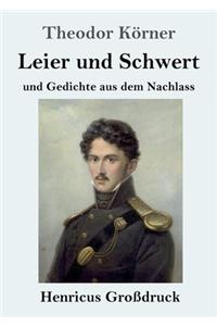 Leier und Schwert (Großdruck)