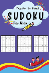 Medium to Hard Sudoku For Kids
