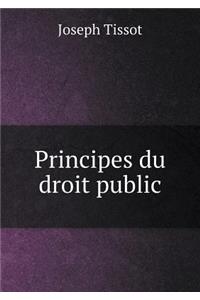 Principes du droit public