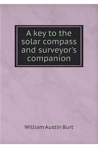A Key to the Solar Compass and Surveyor's Companion