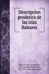 Descripcion geodesica de las islas Baleares