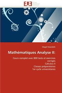 Mathematiques Analyse II