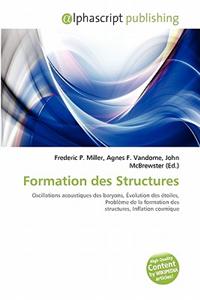 Formation Des Structures