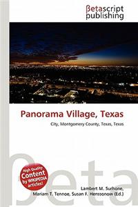 Panorama Village, Texas