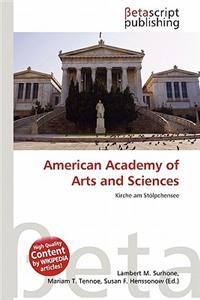 American Academy of Arts and Sciences