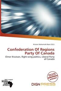 Confederation of Regions Party of Canada
