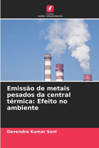 Emissão de metais pesados da central térmica