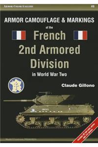 Armor Camouflage and Markings of the French 2nd Armored Division in World War Two