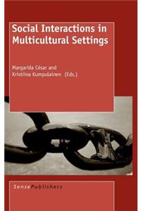 Social Interactions in Multicultural Settings