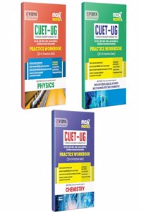 CUET 2024 UG Bundle of Physics, Chemistry & Biology (Section - II) Practice Sets with Solved Papers, NCERT Based MCQ with Solutions for All Central Universities