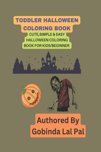 Toddler Halloween Coloring Book