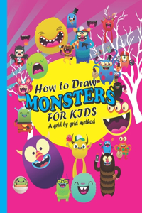 How to draw monsters for kids