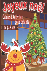 Joyeux Noël Cahier d'Activités pour Enfants de 4-8ans