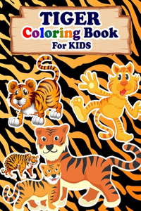 TIGER Coloring Book For Kids