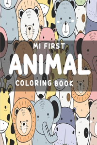 Mi First Animal Coloring Book