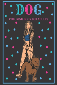 Dog Coloring Book For Adults