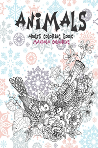 Mandala Colouring Adults Coloring Book - Animals