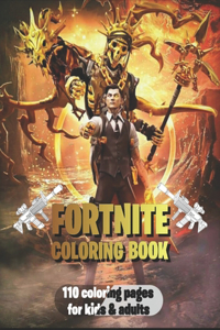 Fortnite Coloring Book 110 Coloring Pages For Kids And Adults