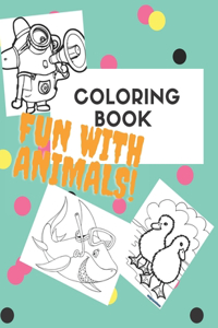 Coloring Book Fun with Animals